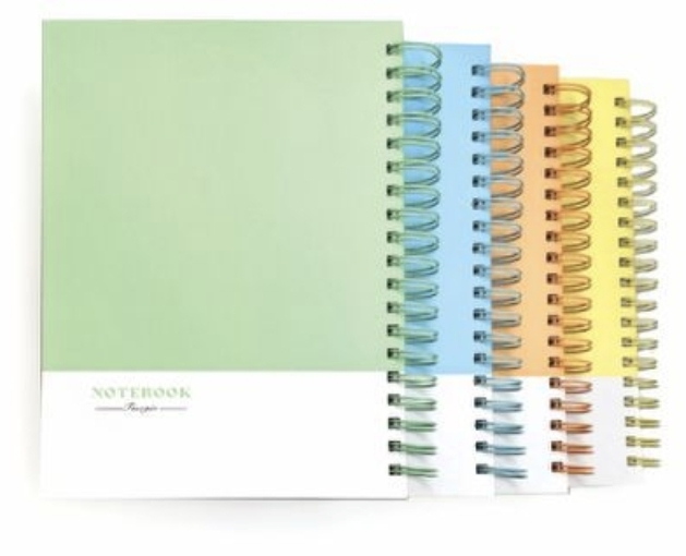 LEENO LE-20532 D22 B5 200A دفتر سلك مقوى 200 ورقة عربي