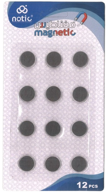NT-10143 MAGNETIC 12PS مغناطيس 12حبة 