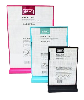 SBC 5647-002 CARD STAND A4 ستاند ورق اسود