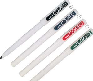 UNI BALL MI-PIN115-4 Compo Ultra Fine 0.3 مجموعة اقلام