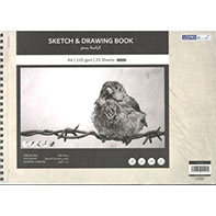 LEENO LE-1466 SKETCH & Drawing Book A4 120GSM 25SH رسم