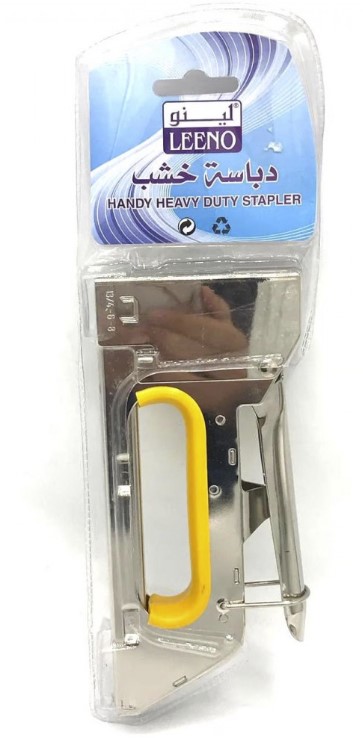 LEENO LE-1909 HANDY HEAVY DUTY STAPLER دباسة خشب