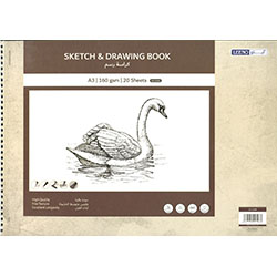 LEENO Drawing Book A3 160G 20SH رسم