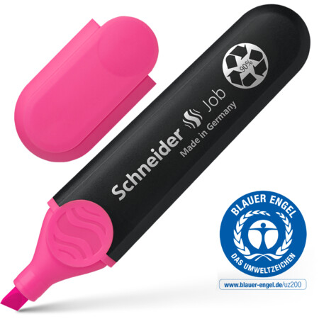 Schneider Highlighter Job 150 Pink 1509 قلم تظهير زهري