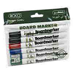ROCO RQ-29006ST Whiteboard Marker 6P اقلام سبورة