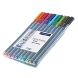 STAEDTLER ST-334-SB10 PEN 10C مجموعة اقلام ريشة