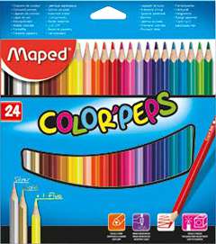 MAPED MD-183224 COLOR PEPS 24P الوان