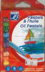 L&B LB-807154 Oil Pastels 12C الوان زيتية باستيل