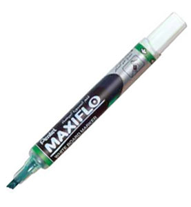 PENTEL PE-MWL6S-D GN Maxiflo Whiteboard Marker  قلم سبورة اخضر