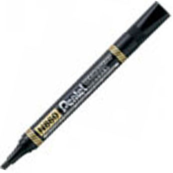 PENTEL PE-N860-A BK Permanent Marker قلم معلم مشطوف اسود