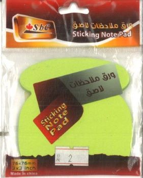 SBC 3863-010 NOTE ورق ملاحظات