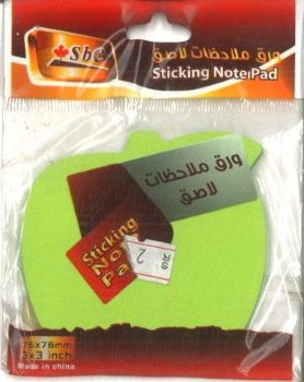 SBC 3863-007 Stick Note Apple ورق ملاحظات