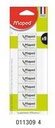 MAPED Mini Technic Eraser 9pcs.مساحة بنسل