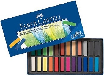 FABER FB-128224 CASTELL Soft Pastel 24C الوان