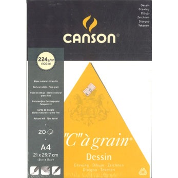 CANSON Drawing Book 224gms 20S A4 رسم كانسون