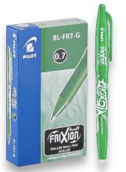PILOT BL-FR7-G Frixion Roller Ball Pen 0.7 قلم ناشف بومساحة اخضر