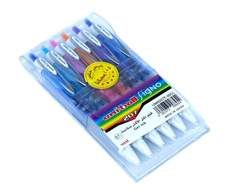 UNI BALL MI-UMN207F-05CL مجموعة اقلام