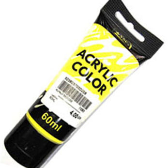 SBC 5238-037 ACRYLIC COLOR yellow   60ML الوان اكريلك لون اصفر