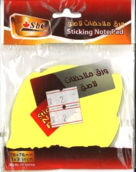 SBC 3863-011 NOT   ورق ملاحظات شكل