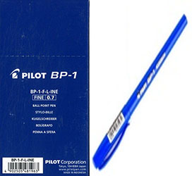 PILOT Ballpen BP-1-F-L-INE 1.0 قلم بايلوت ناشف ازرق