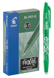 PILOT BL-FR7-LG Frixion Roller Ball Pen 0.7 قلم ناشف بومساحة اخضر فاتح