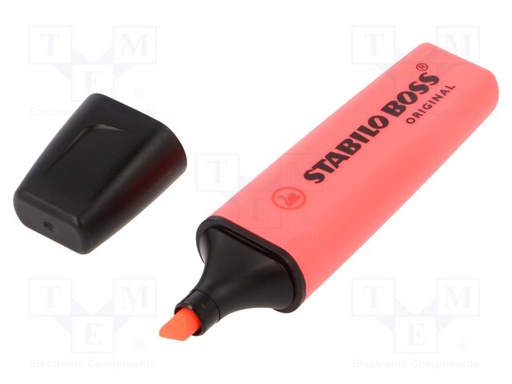 STABILO Boss Highlighter 70/40 RD قلم تظهير احمر