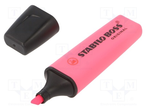 STABILO Boss Highlighter 70/56 PK قلم تظهير وردي