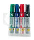 PILOT WBMA-VBM-MC-S4 White Board Master Marker 4P مجموعة اقلام سبورة