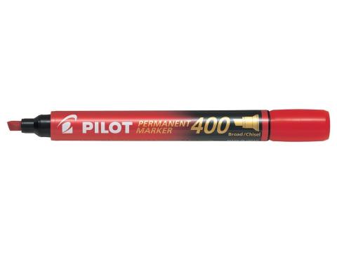 PILOT SCA-400-R Permanent Marker 400 قلم خطاط مشطوف احمر