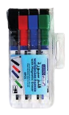 LEENO LE-1324 WHITEBOARD MARKER 4P مجموعة اقلام سبورة