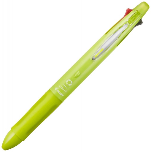 PILOT 4-1 LIGHT BKHL-50R- 0.05 قلم 4 لون مع بنسل