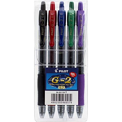 PILOT BL-G2-7-S5-1 0.7 مجموعة اقلام سائل
