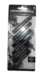 SBC 5111-027 COMPHESSED CHARCOAL 6P اقلام فحم