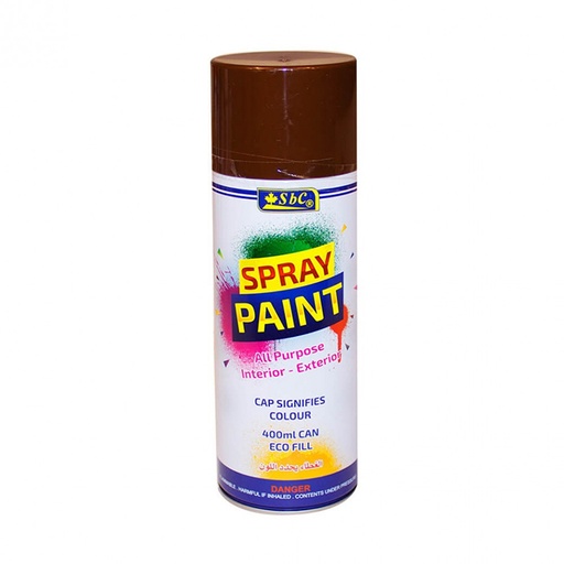 [5262-016] SBC 5262-016 (BROWN) Spray Paint 400ml رش صبغ بني