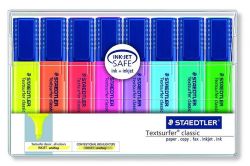 STAEDTLER ST-364-WP08 Highlighter مجموعة قلم تظهير 8 حبات